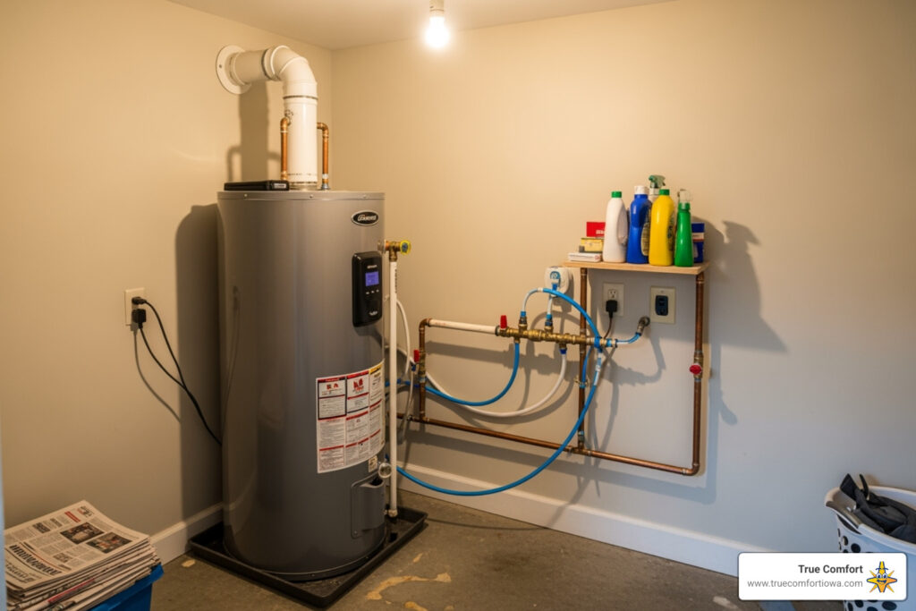 water heater annual service